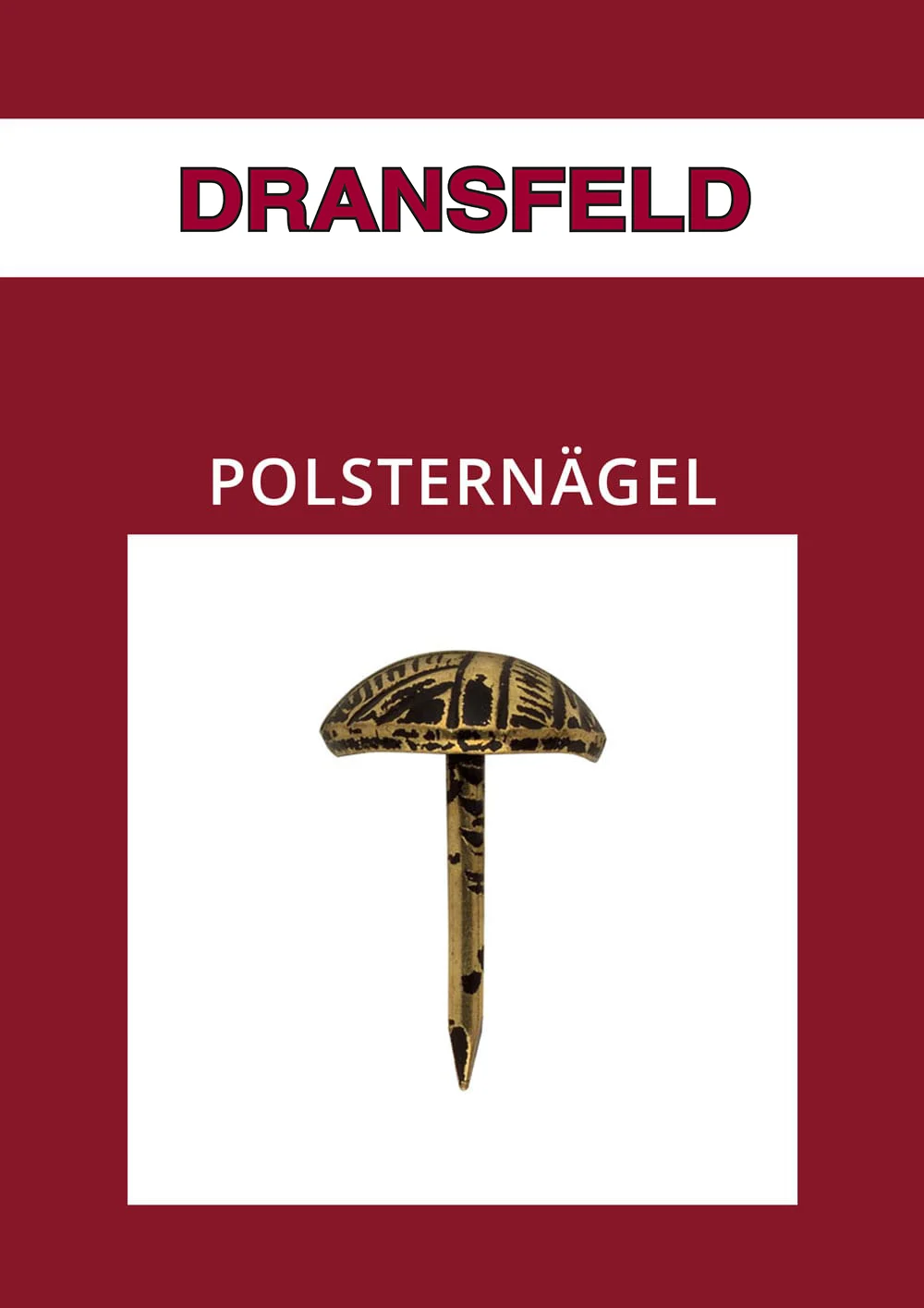 Katalog Polsternägel