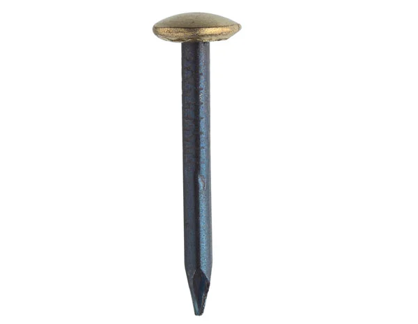 Stahl-Bildernagel mit Messingkopf